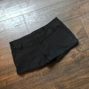 ❌SOLD❌Wet Seal Cuffed Black Shorts